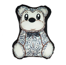 Load image into Gallery viewer, Money Bear Pillow - EVERYDAYDAYS Snow Tha Product merch