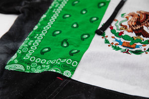 Mexican Flag 💯 Hoodie (Black)
