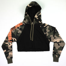 Load image into Gallery viewer, Snow Tha Product Camo Cropped Hoodie - EVERYDAYDAYS