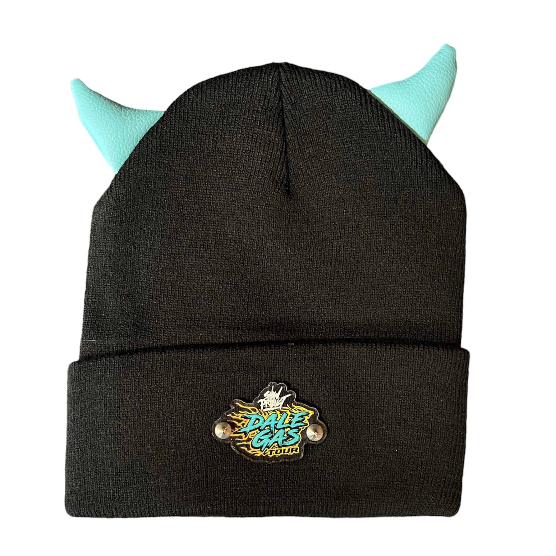 Snow Tha Product x Dale Gas Tour Horn Beanie - EVERYDAYDAYS Snow Tha Product merch