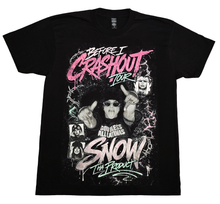 Load image into Gallery viewer, BEFORE I CRASHOUT SNOW THA PRODUCT OFFICIAL TOUR SHIRT