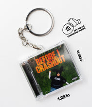 Load image into Gallery viewer, Before I Crashout Mini CD Keychain w/ Tap to Download Album