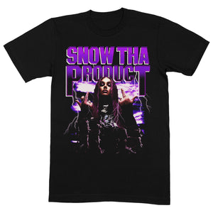 Snow Tha Product Purple Lightning T-Shirt