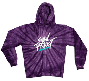 Snow Tha Product Purple Tie Dye Hoodie
