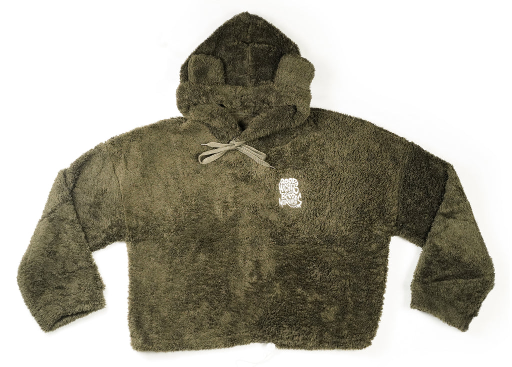 Good Nights & Bad Mornings Tour Cropped Osito Hoodie - EVERYDAYDAYS Snow Tha Product merch