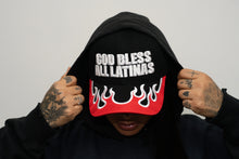 Load image into Gallery viewer, GOD BLESS ALL LATINAS Flame Hat