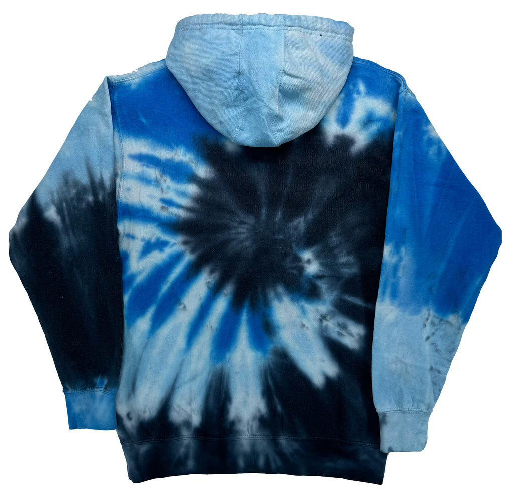 Blue Tie Dye GNBM Tour Hoodie - EVERYDAYDAYS Snow Tha Product merch