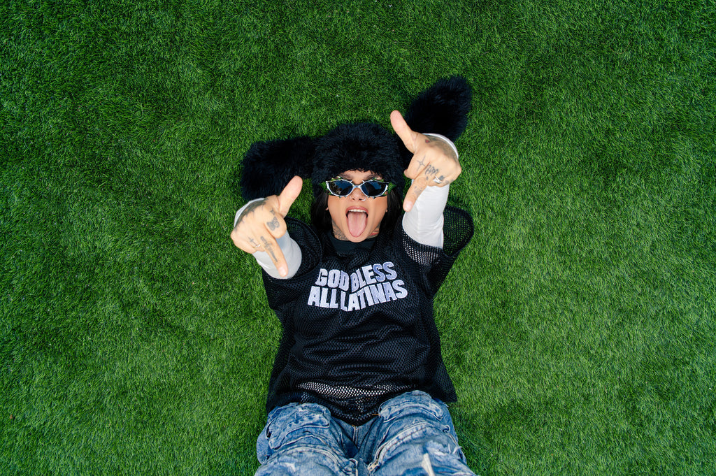 GOD BLESS ALL LATINAS JERSEY