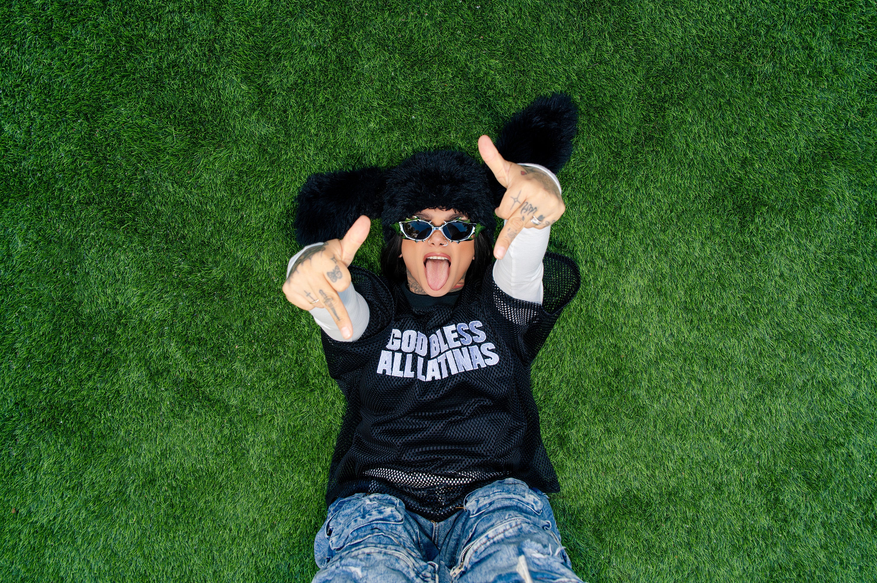 GOD BLESS ALL LATINAS JERSEY