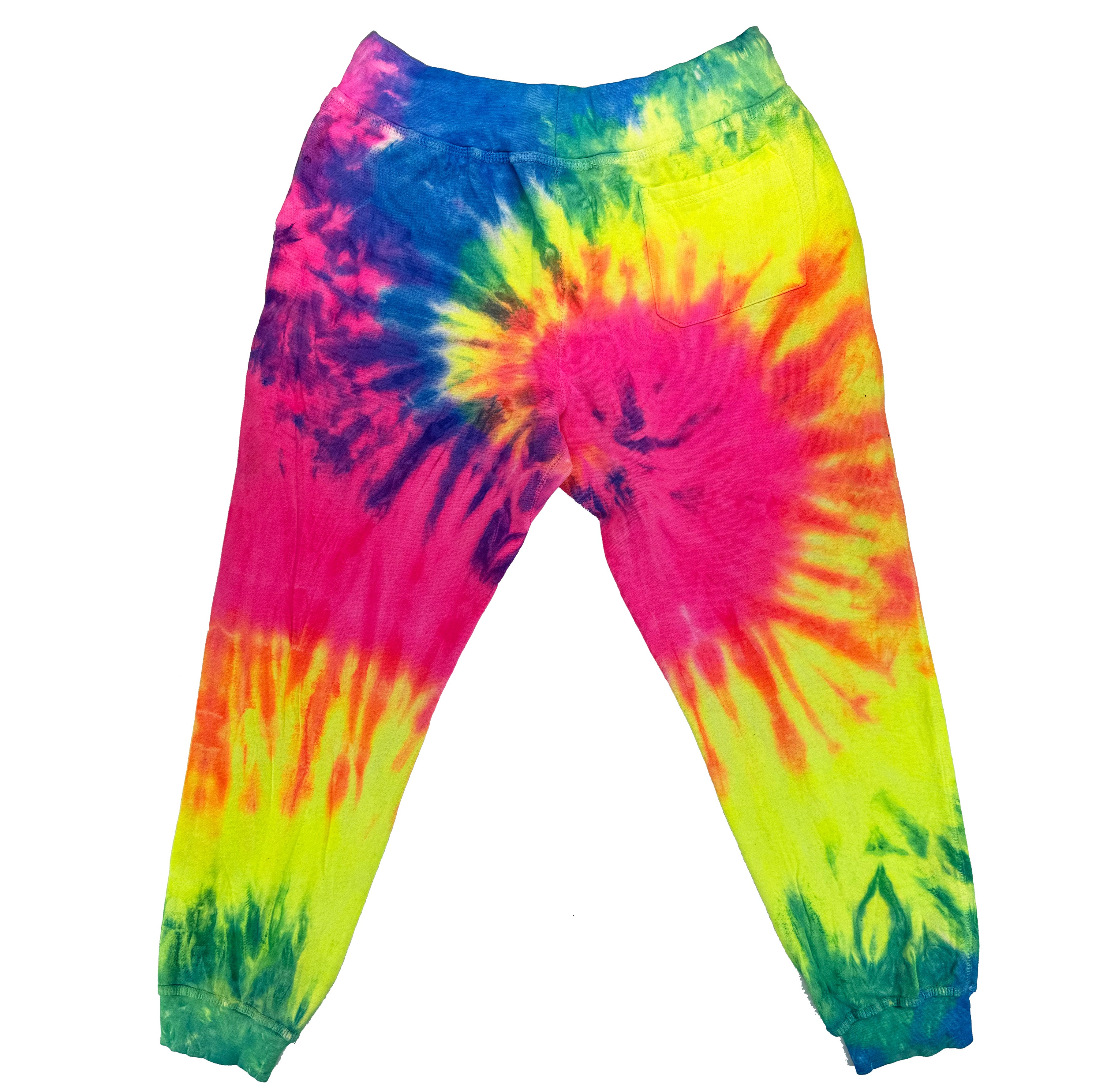Neon Tie Dye GNBM Tour Joggers - EVERYDAYDAYS Snow Tha Product merch