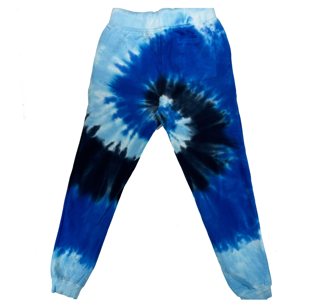 Blue Tie Dye GNBM Tour Joggers - EVERYDAYDAYS Snow Tha Product merch