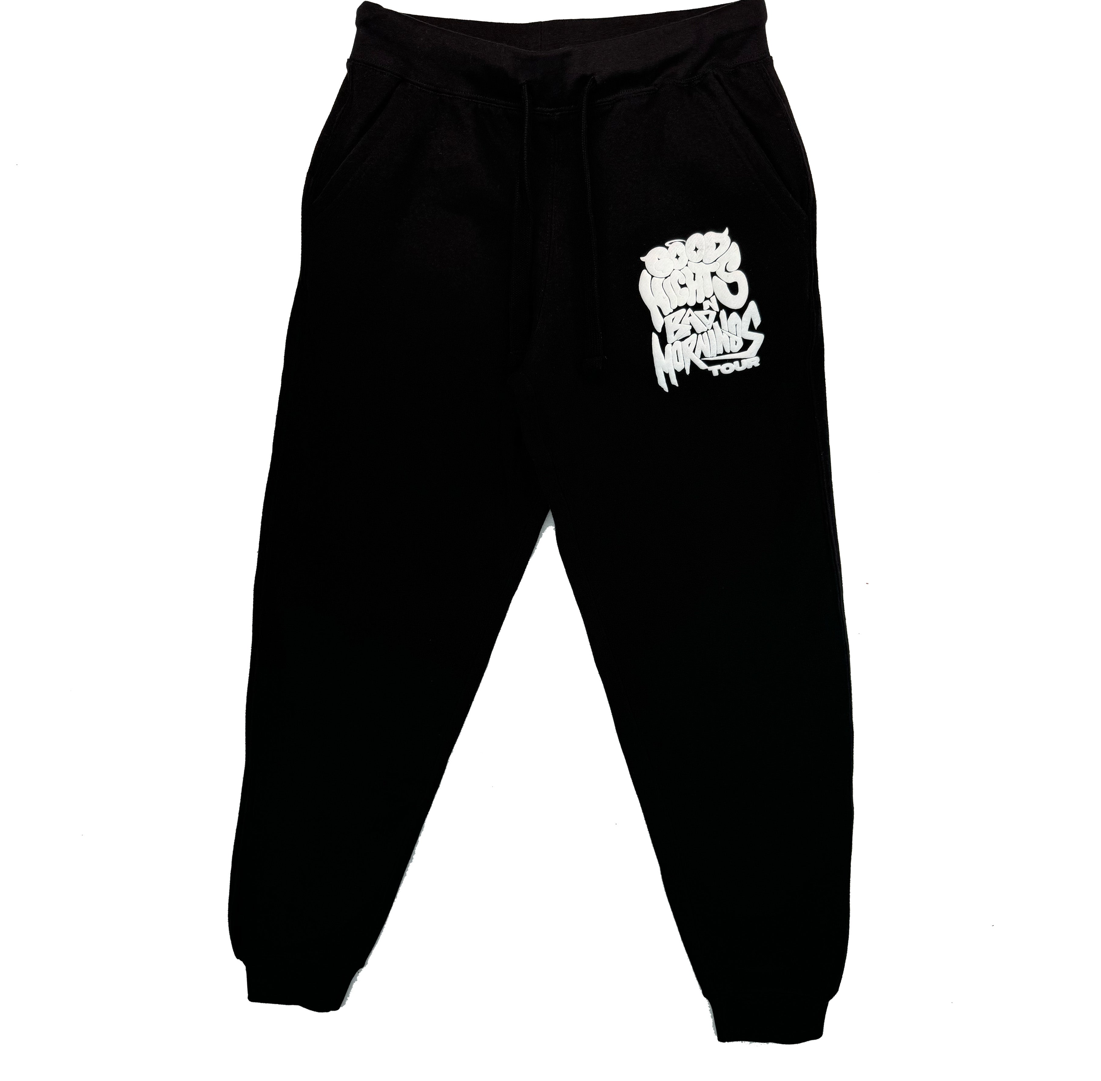 Black GNBM Tour Joggers - EVERYDAYDAYS Snow Tha Product merch