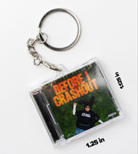Load image into Gallery viewer, Before I Crashout Mini CD Keychain w/ Tap to Download Album