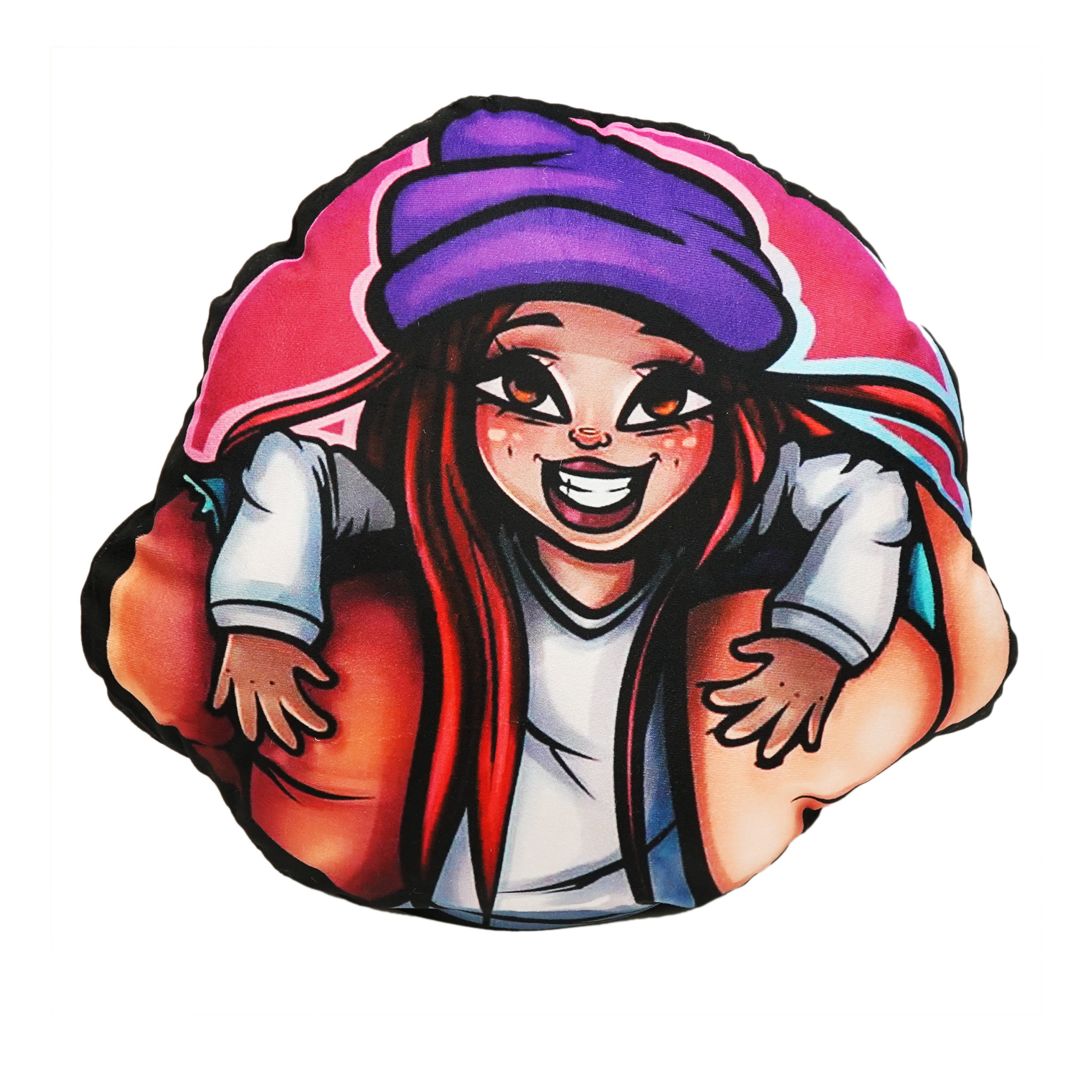 Snow Booty Girls Pillow - EVERYDAYDAYS Snow Tha Product merch