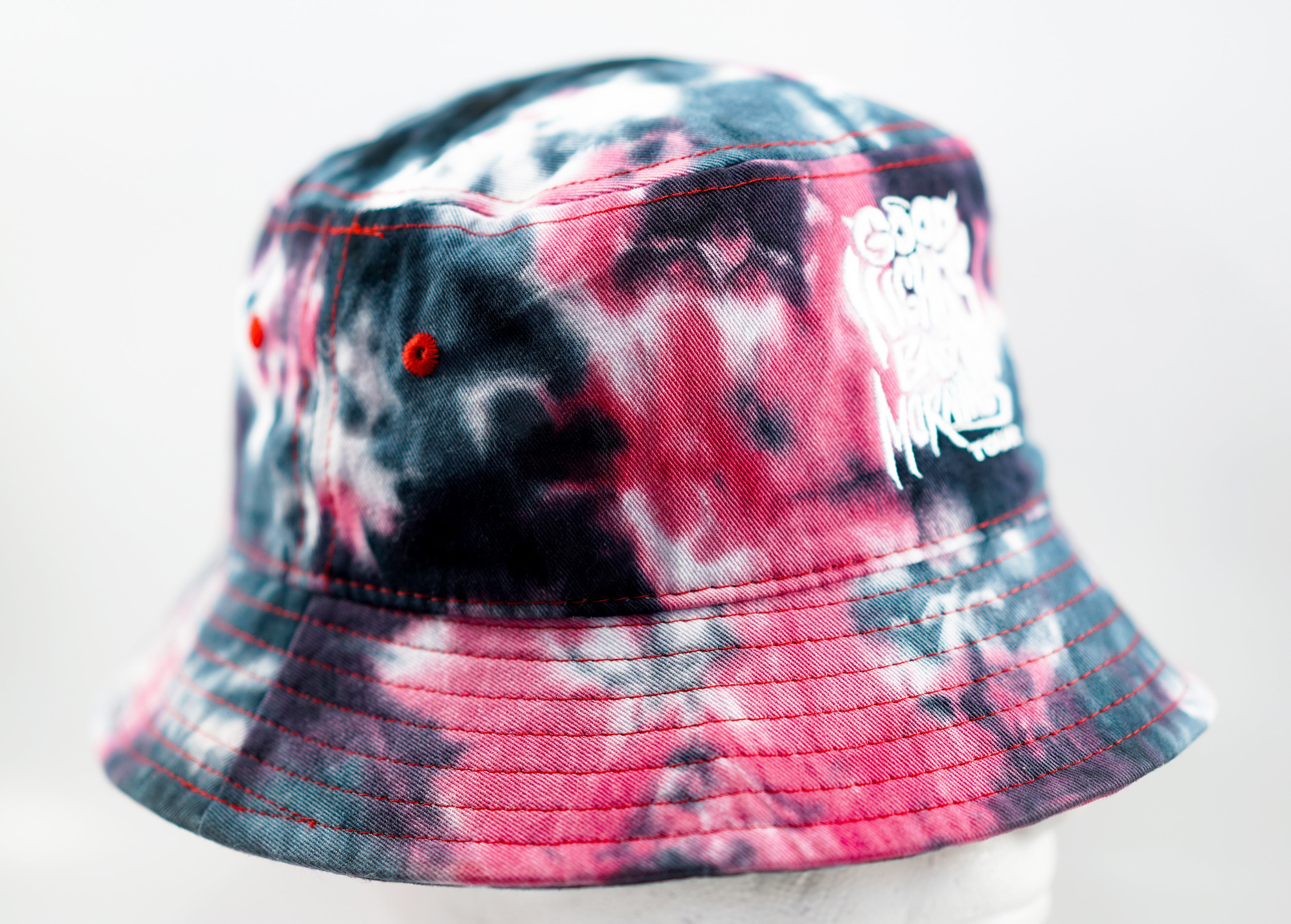 Good Nights & Bad Mornings Tour Tie Dye Bucket Hat - EVERYDAYDAYS Snow Tha Product merch