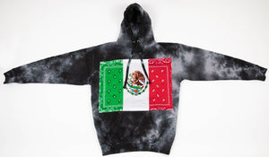 Mexican Flag 💯 Hoodie (Black)