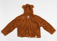 Load image into Gallery viewer, Que Oso Bear Hoodie Brown