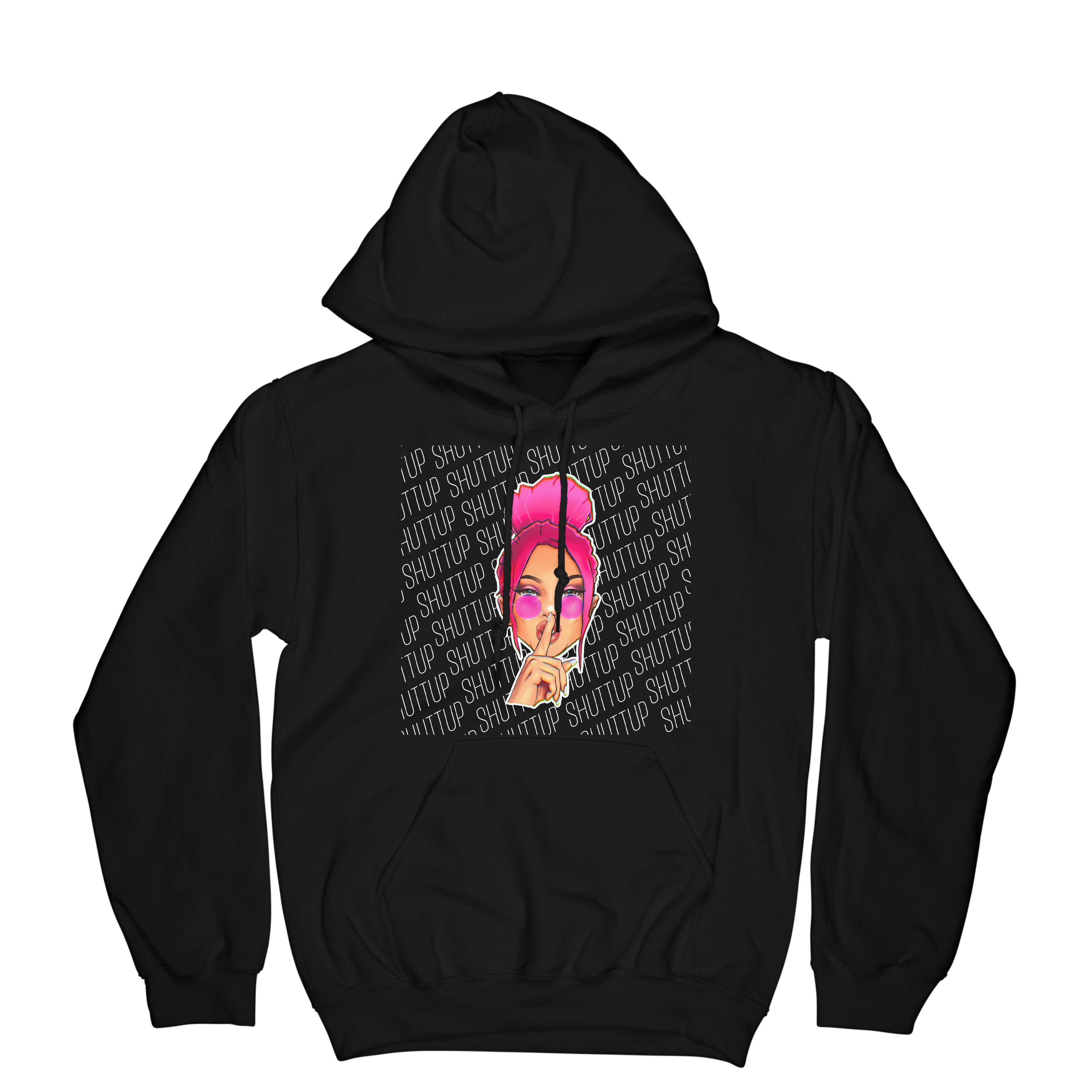SHUTTUP Hoodie - EVERYDAYDAYS Snow Tha Product merch