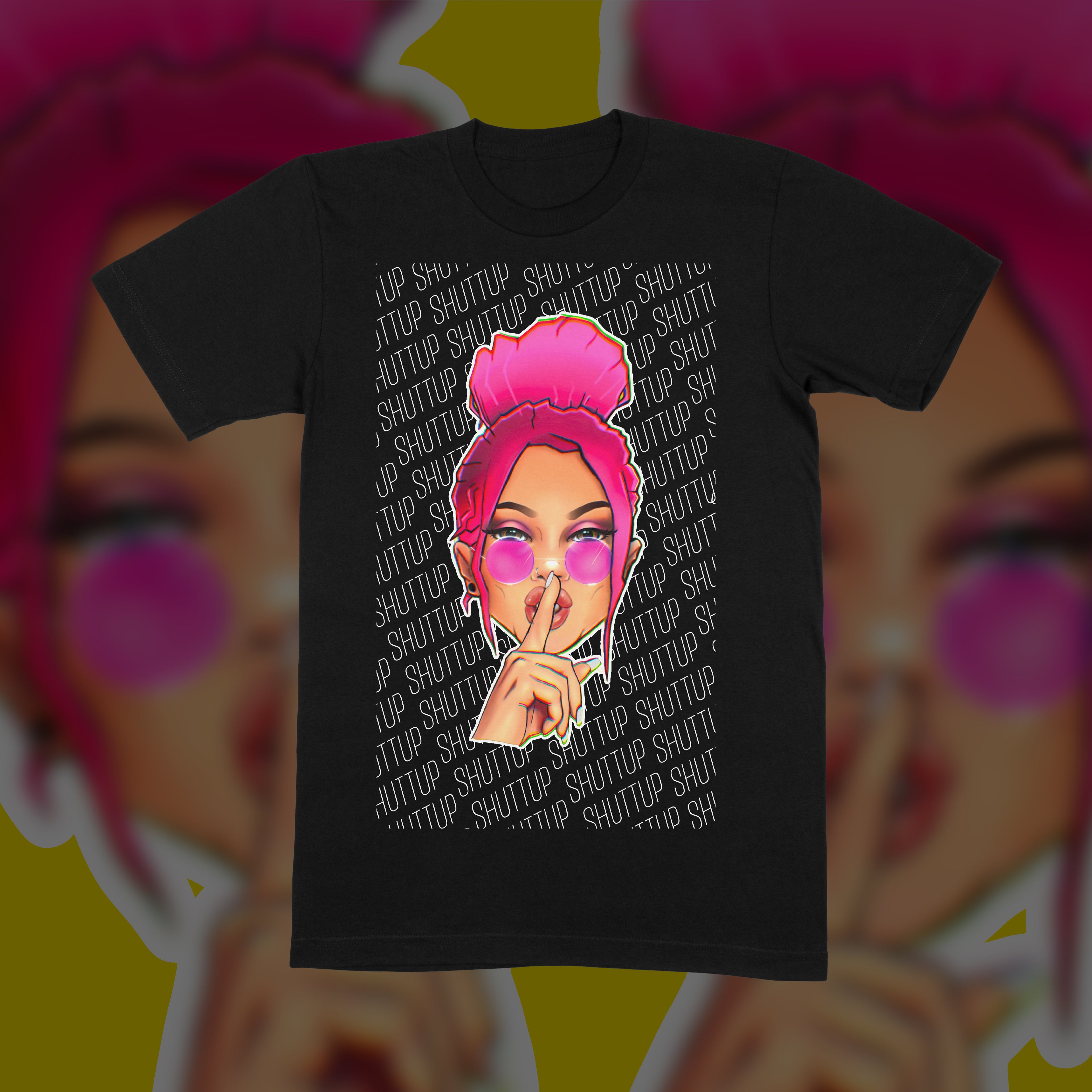 SHUTTUP T-Shirt - EVERYDAYDAYS Snow Tha Product merch