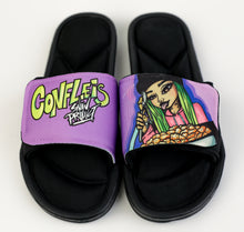 Load image into Gallery viewer, Confleis Slippers (Purple)