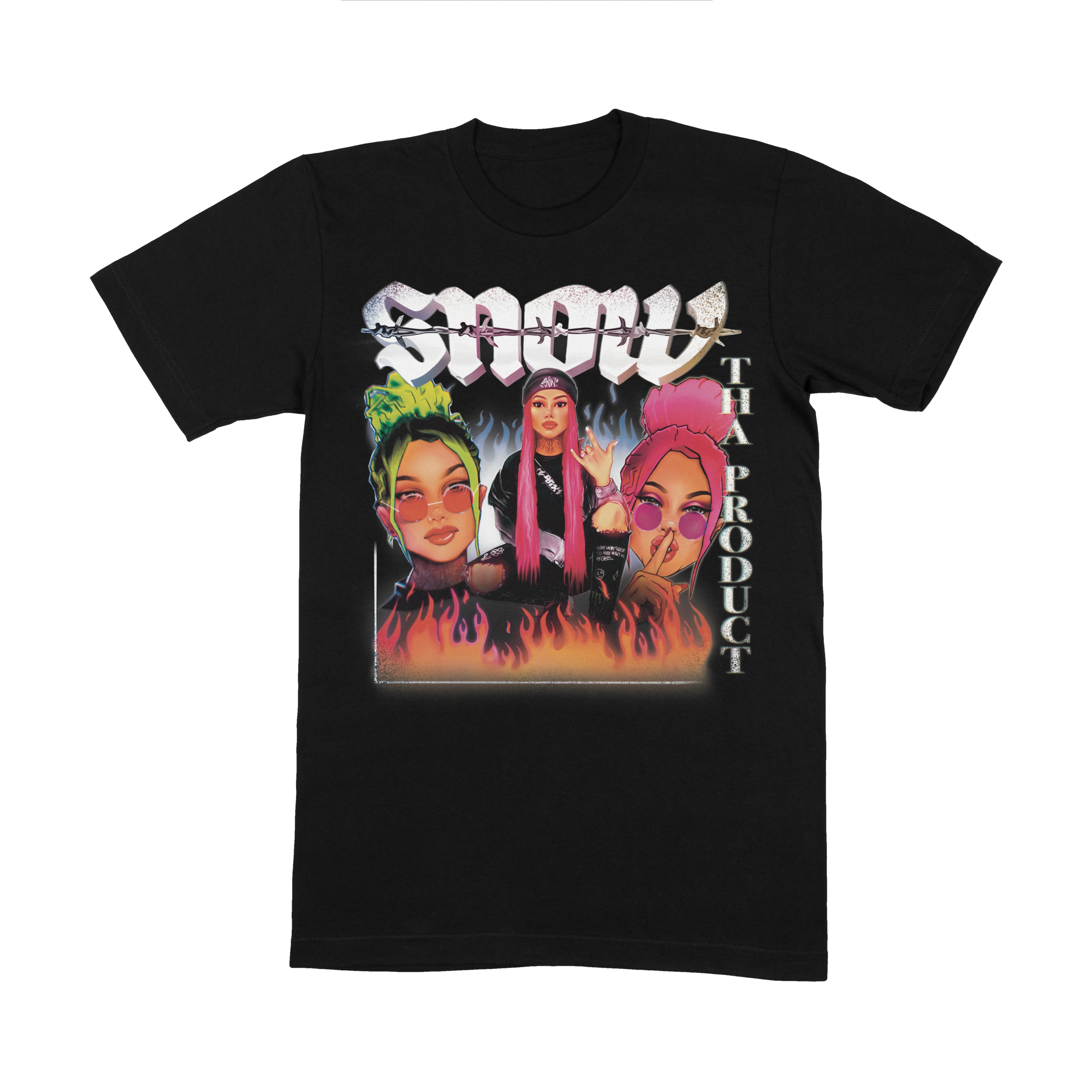 En Fuego T-Shirt - EVERYDAYDAYS Snow Tha Product merch