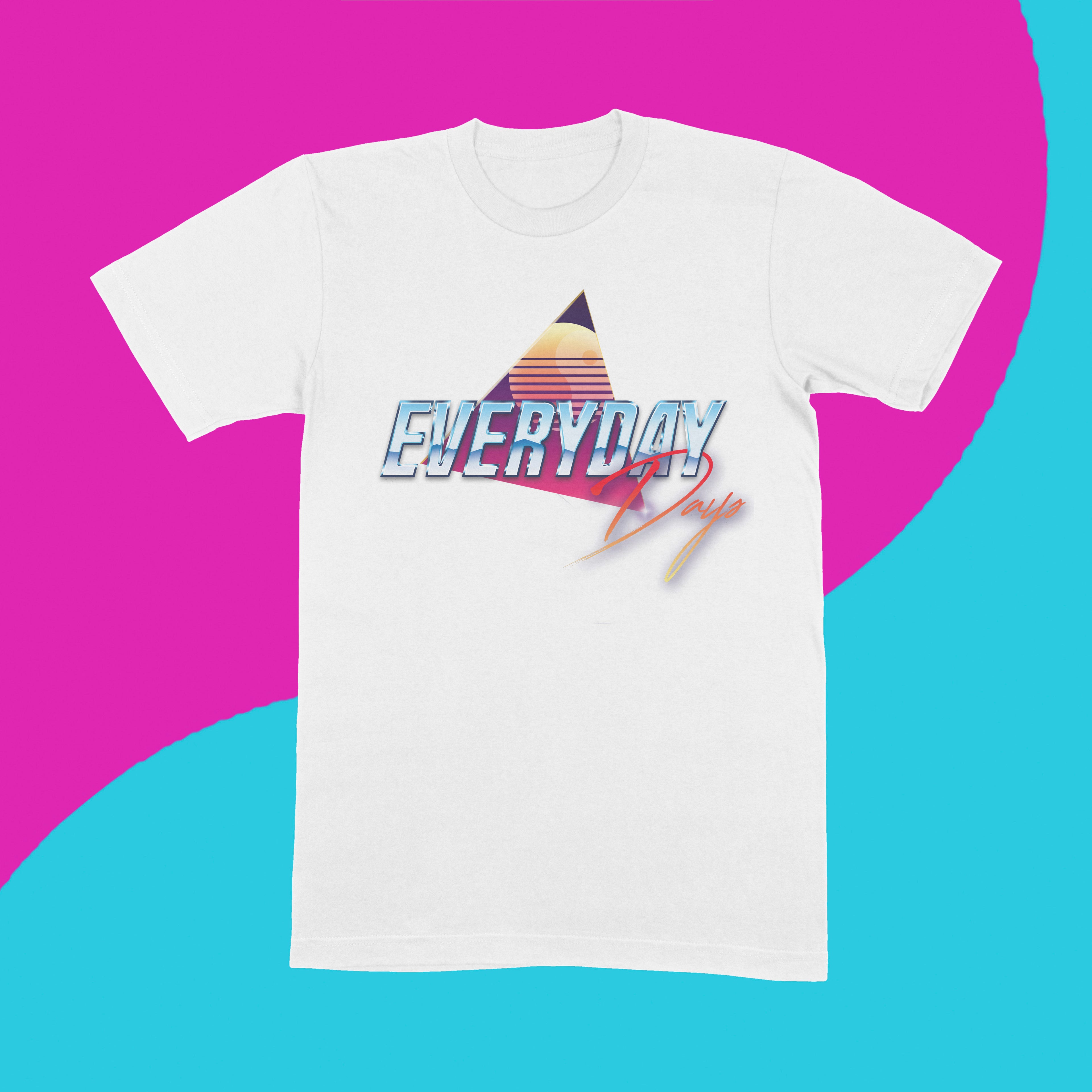 EVERYDAYDAYS RETRO LOGO T-SHIRT - EVERYDAYDAYS Snow Tha Product merch
