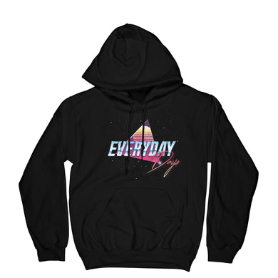 EVERYDAYDAYS RETRO LOGO HOODIE - EVERYDAYDAYS