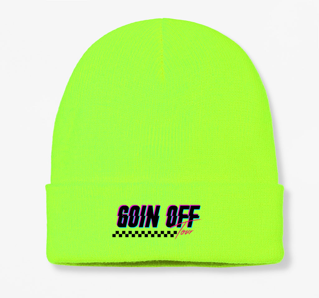 Goin Off Tour Beanie - EVERYDAYDAYS Snow Tha Product merch