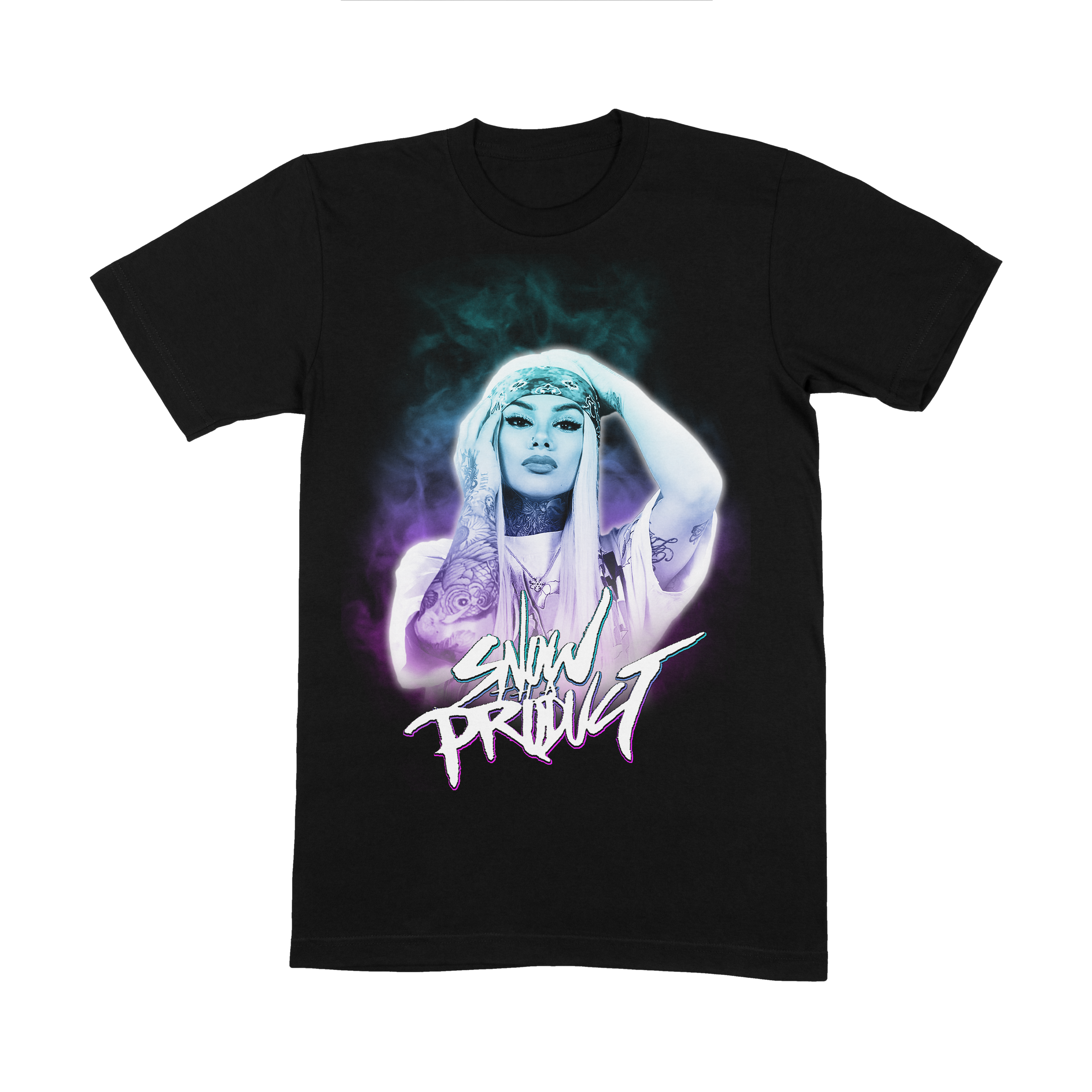 Snow Tha Product Shirt (Blue & Purple) - EVERYDAYDAYS Snow Tha Product merch