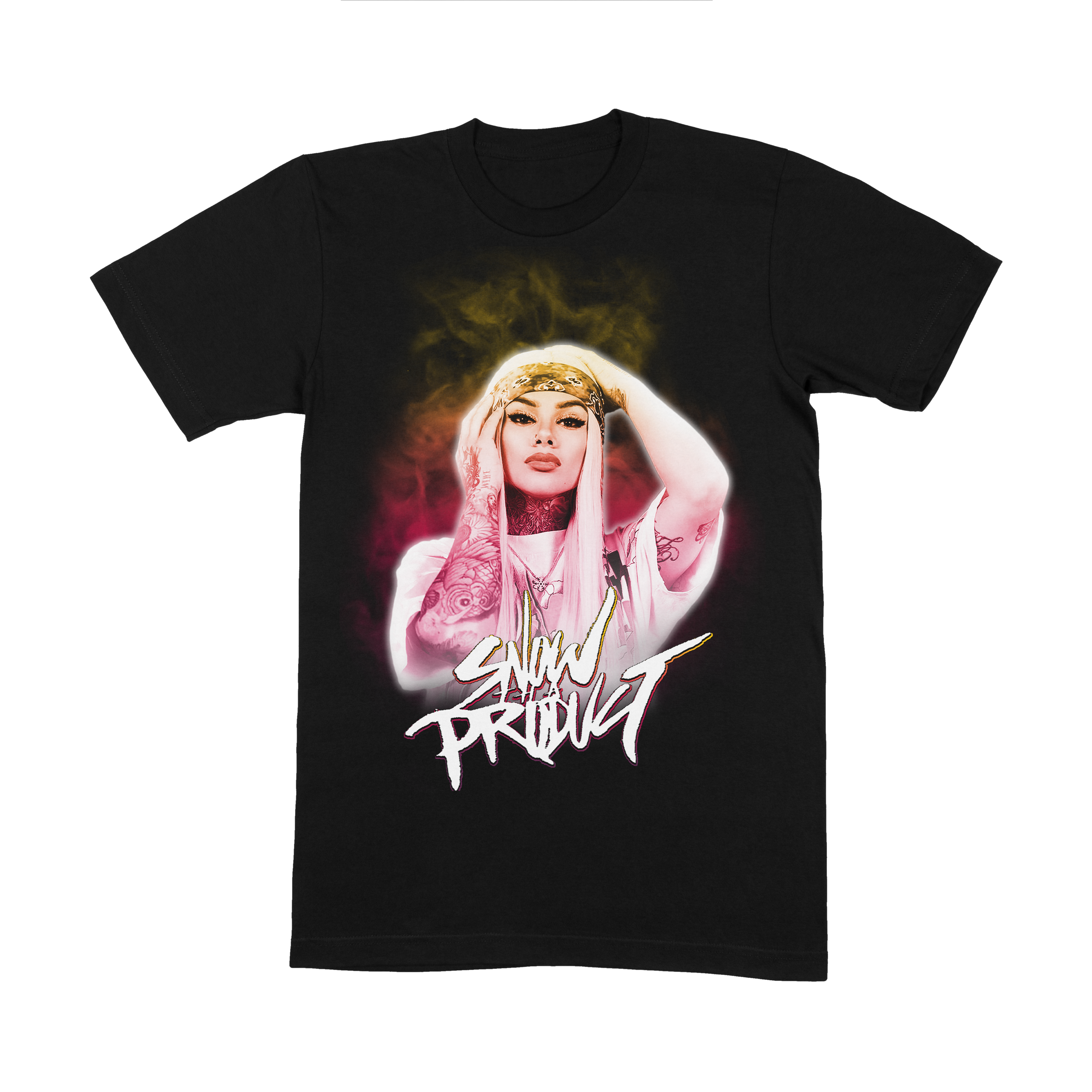 Snow Tha Product Shirt (Red & Yellow)